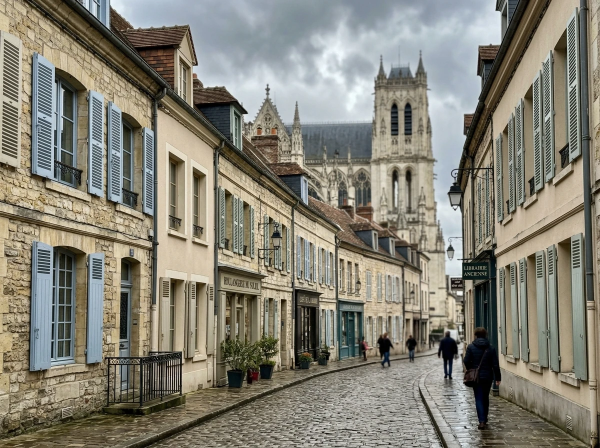 Peintre Noyon ravalement façade maison ancienne