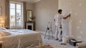 Rénovation complète des murs d’une chambre — Noyon